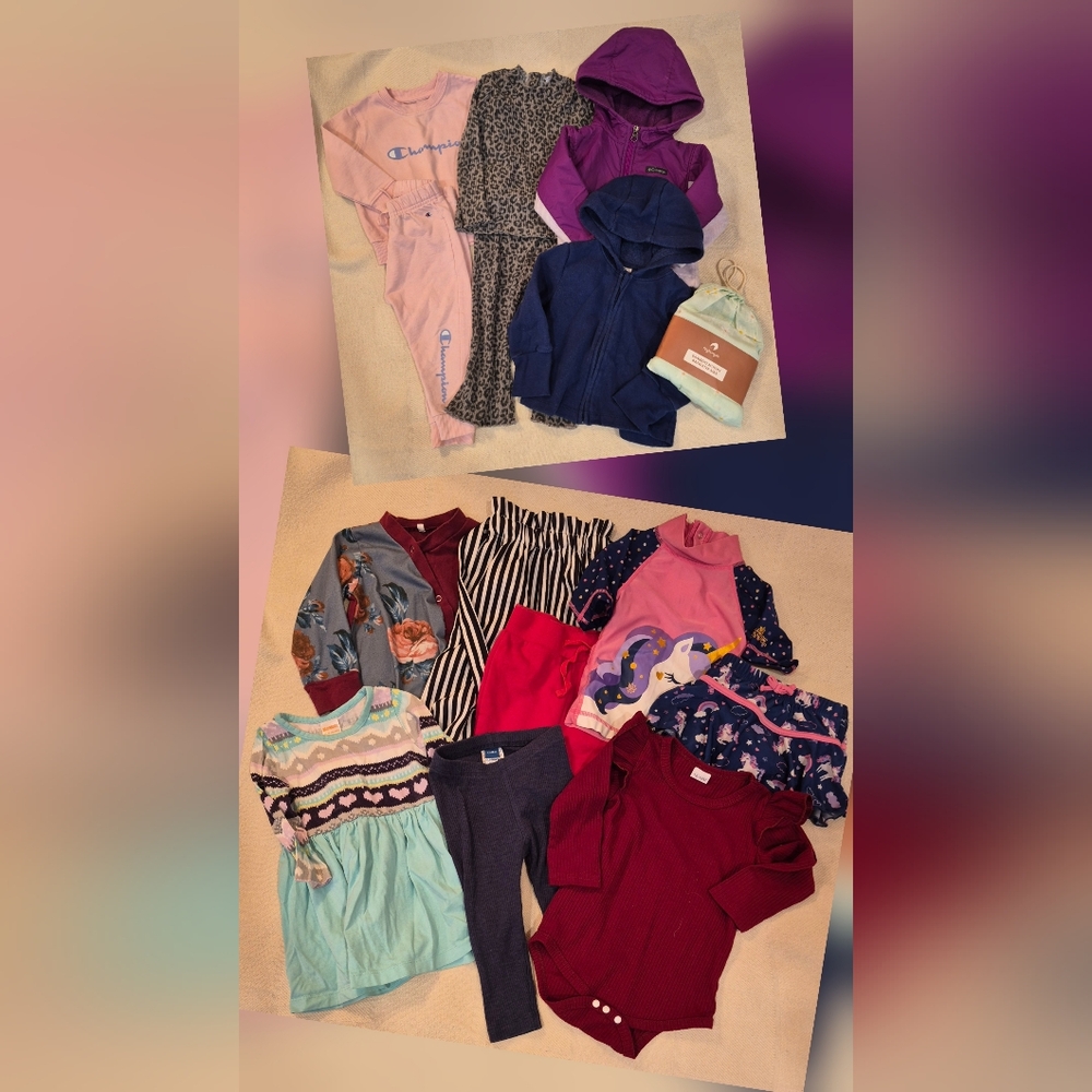 Bundle Of Baby Girls Clothing Size 12-18 Months